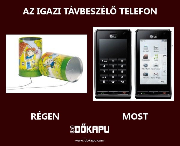 Az igazi távbeszélő telefon
 
 title=