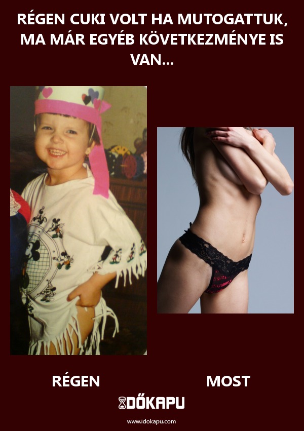 Régen cuki volt ha mutogattuk, ma már egyéb következménye is van...
 
 title=