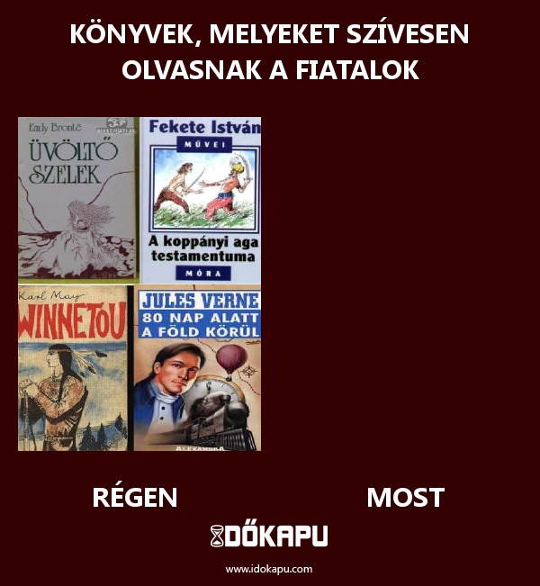 Könyvek, melyeket szívesen olvasnak a fiatalok
title=