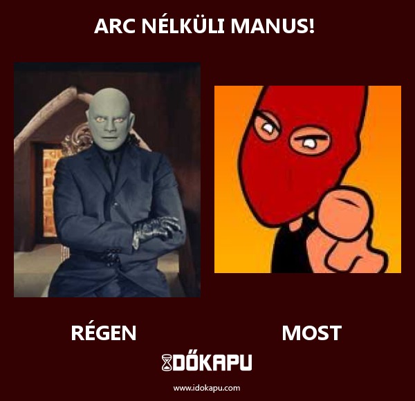 Arc nélküli manus! 
 
 title=