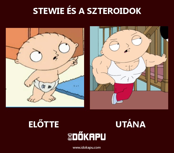 Stewie és a szteroidok
 
 title=