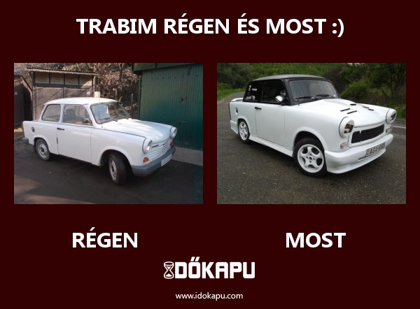 Trabim régen és most :)
 
 title=