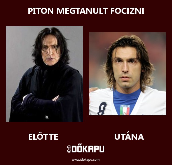 Piton megtanult focizni
 
 title=